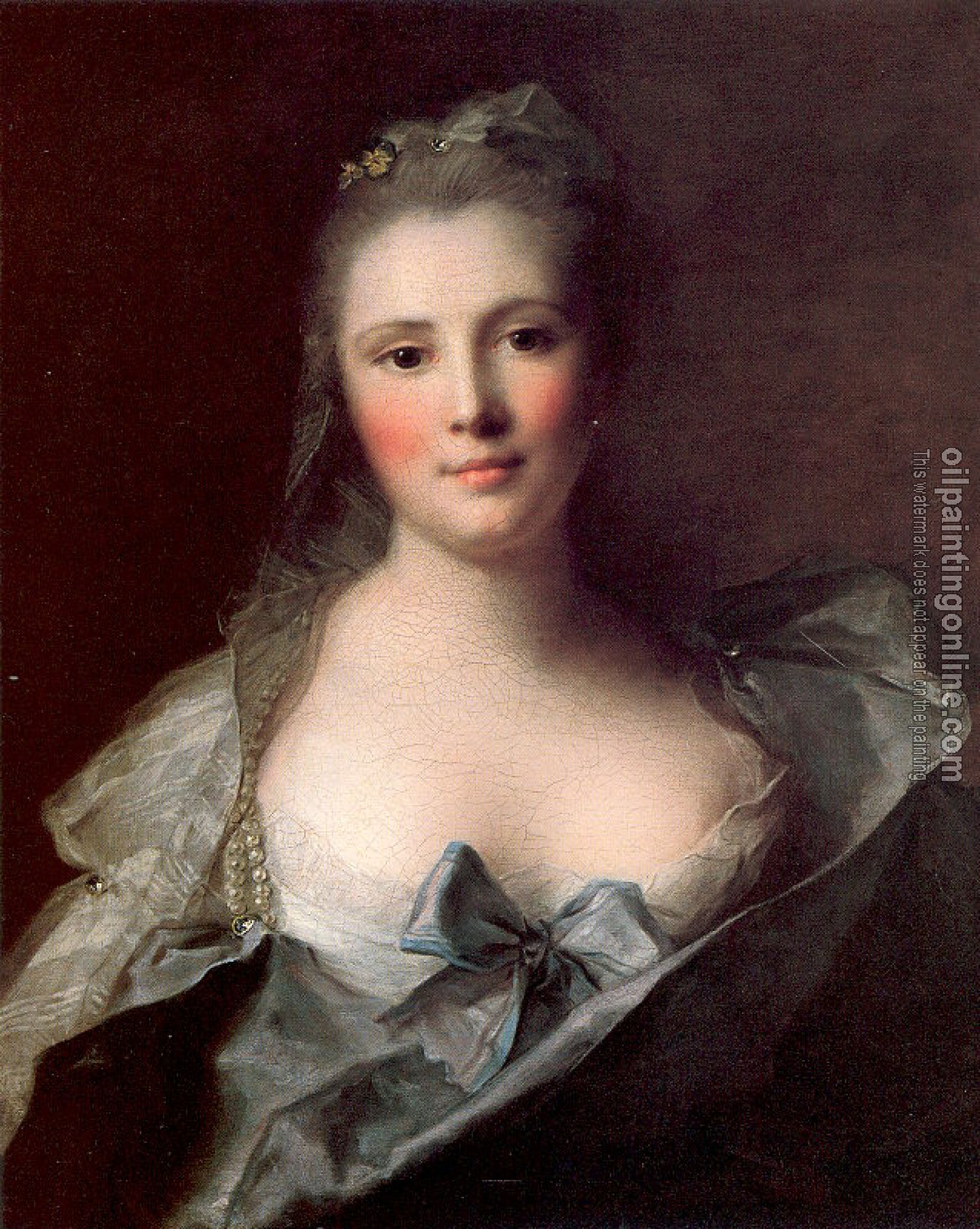 Nattier, Jean Marc - Mademoiselle Marsollier